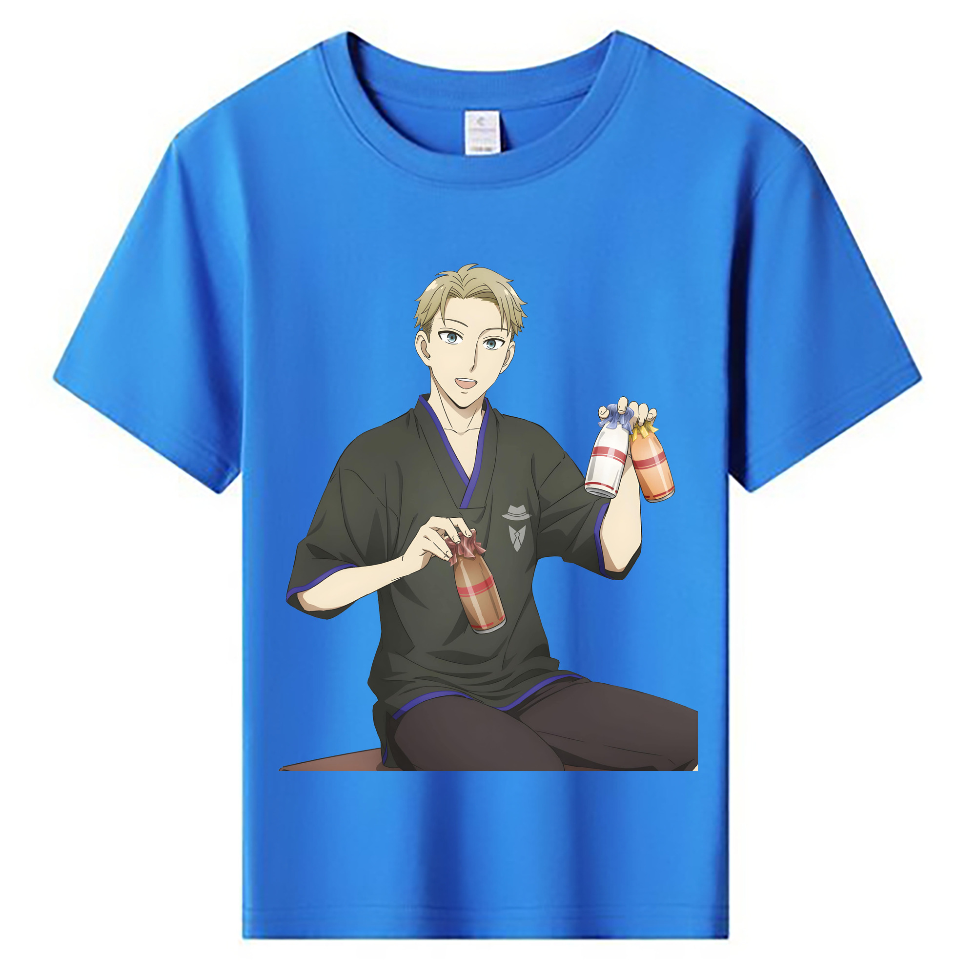 （画像用） SPY×FAMILY间谍家家酒 綿100％キッズTシャツ（フロントプリント）